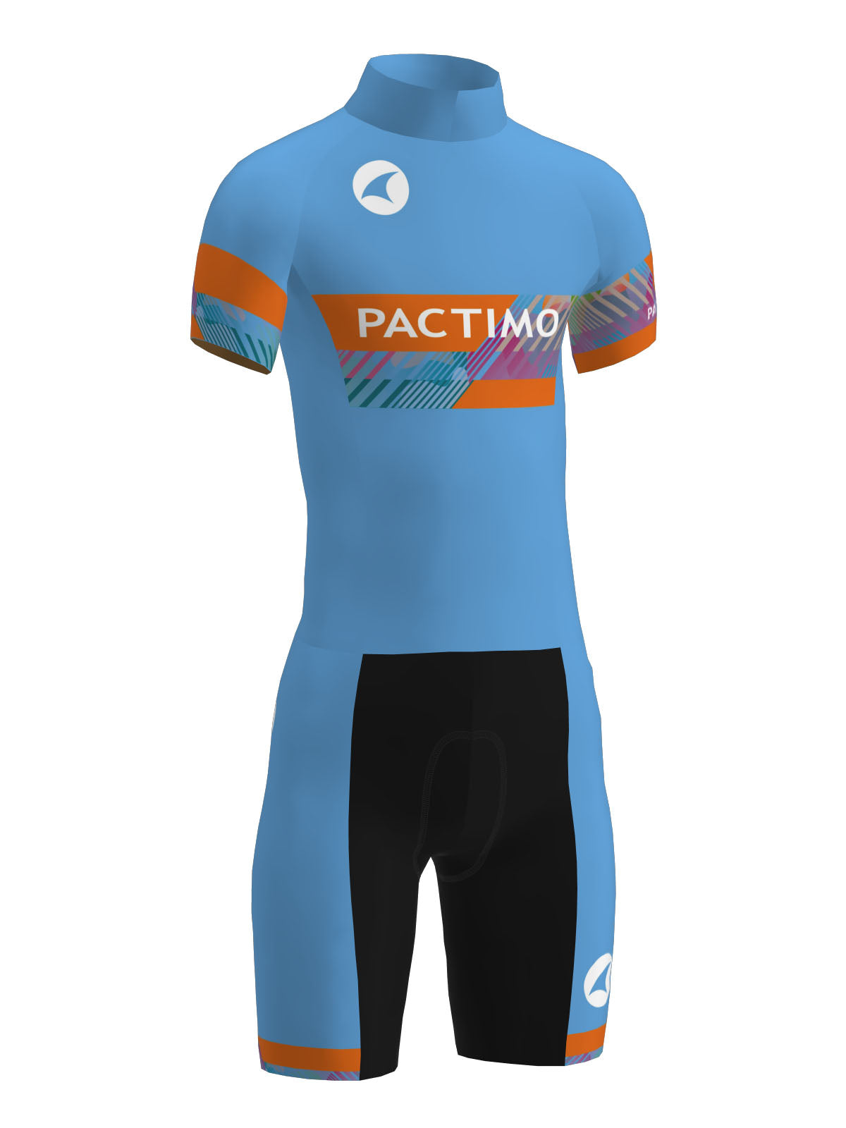 Custom Youth Cycling Skinsuit - Front View
