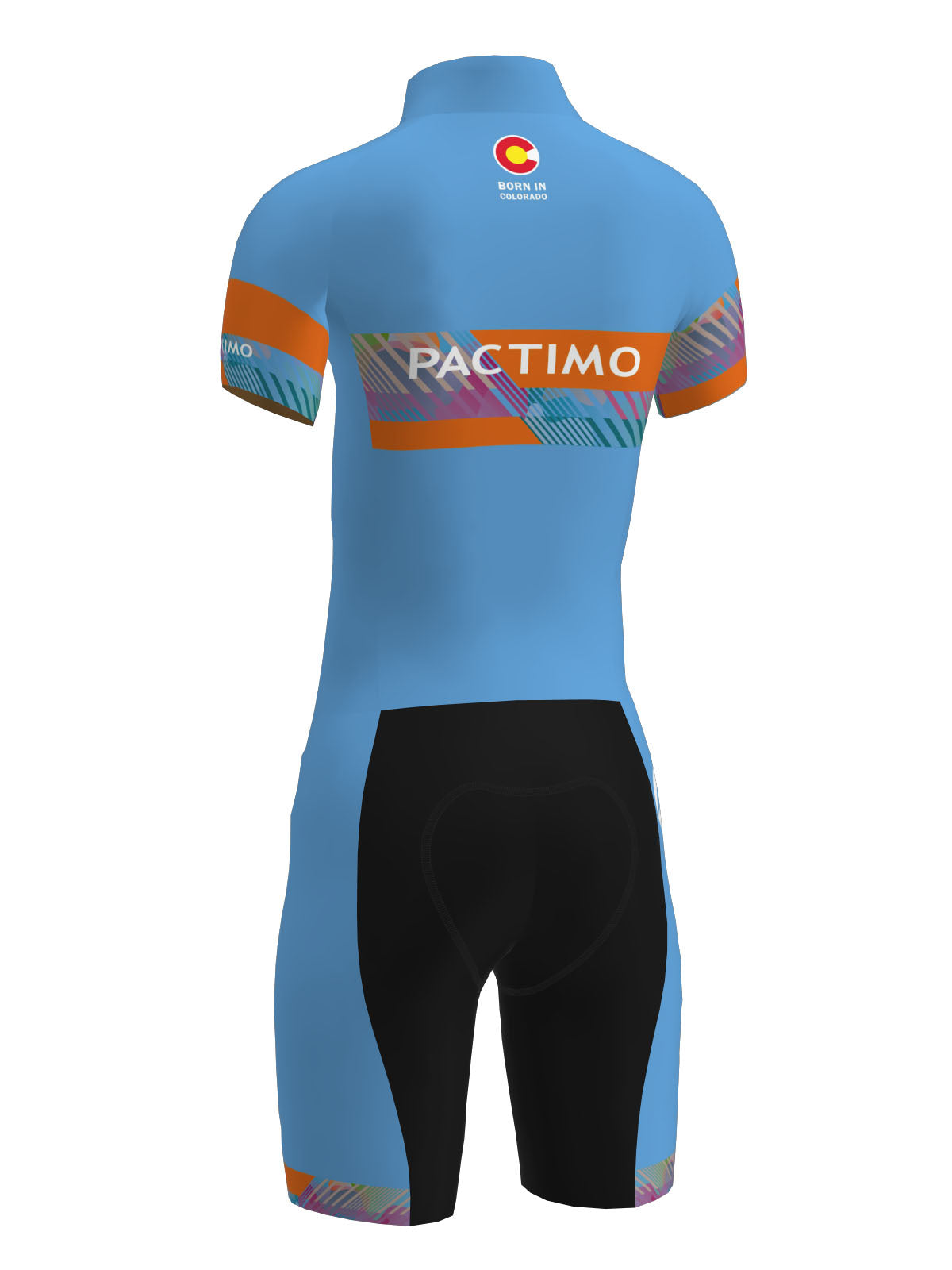 Custom Youth Cycling Skinsuit - Back View