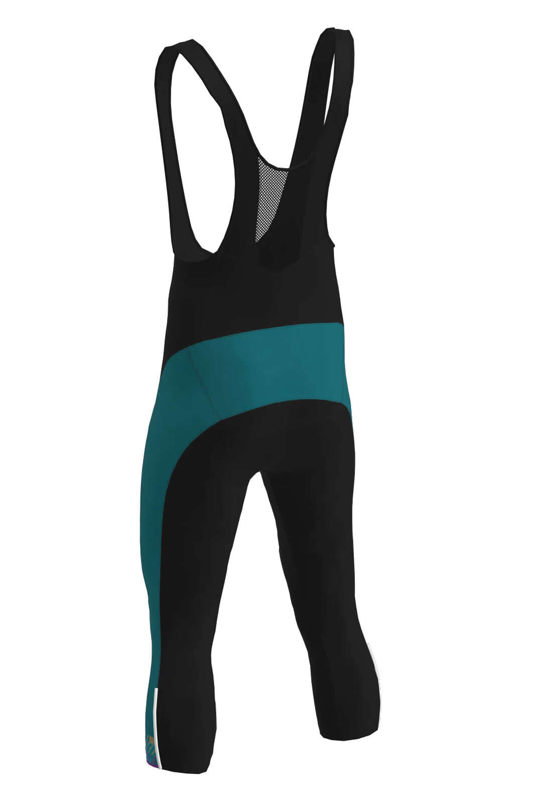 Men's Custom Thermal 3/4 Bib Tights - Ouray Back View