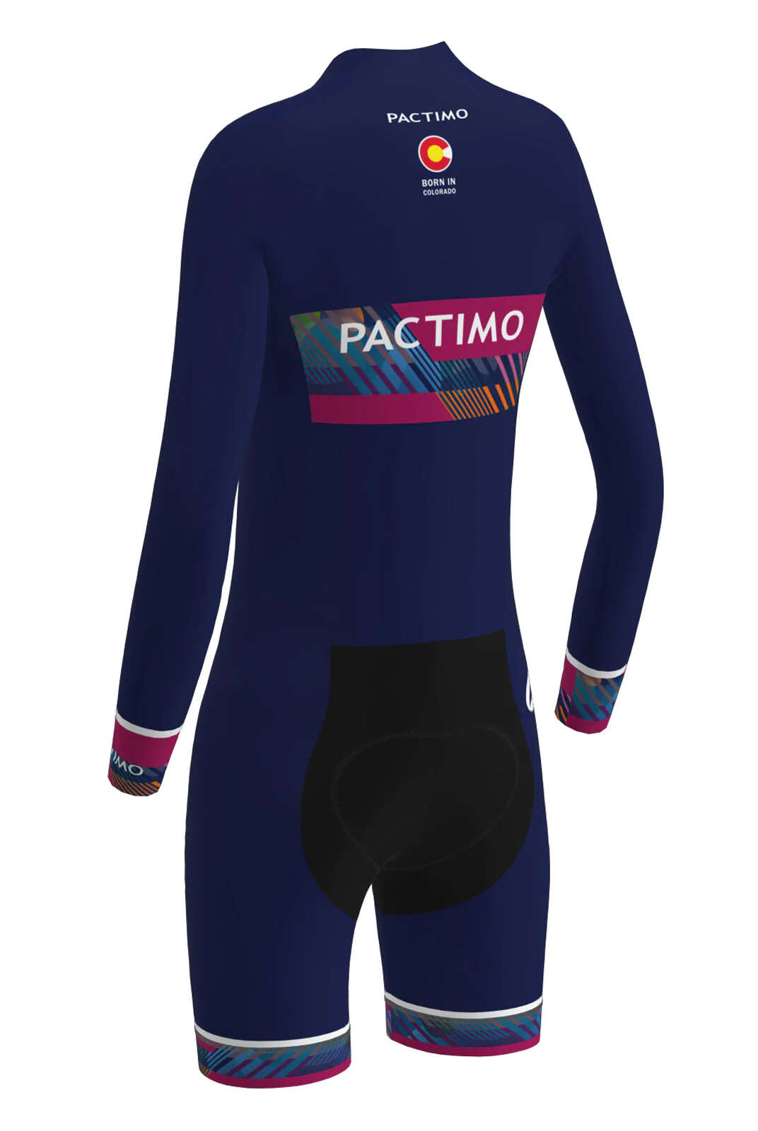 Women's Custom Thermal Skinsuit - Long Sleeve Flyte Back View